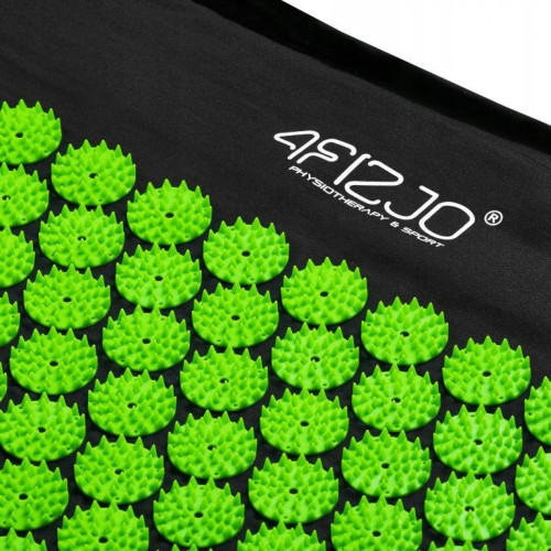 Мат для иглоукалывания  4FIZJO Classic Mat Аппликатор Кузнецова Black/Green - фото №3